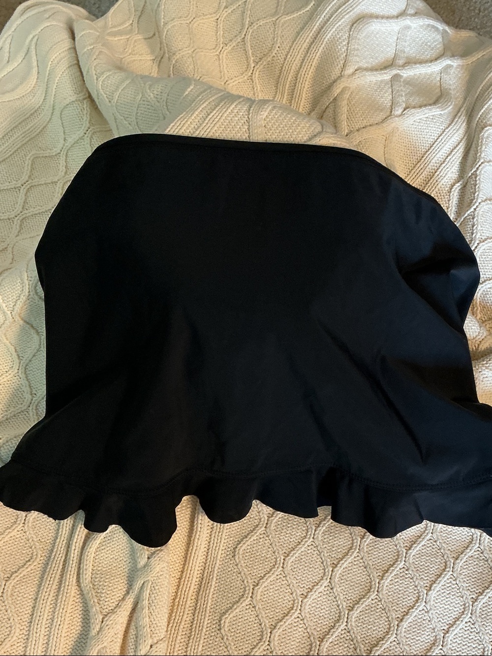 Skirted swim cover up